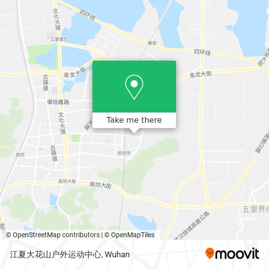 江夏大花山户外运动中心 map