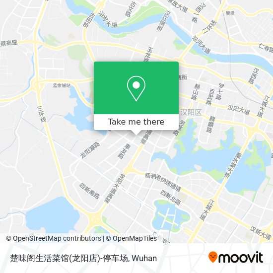 楚味阁生活菜馆(龙阳店)-停车场 map