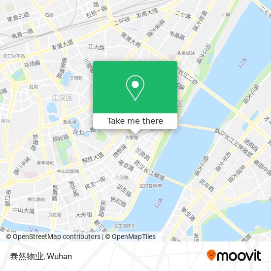 泰然物业 map