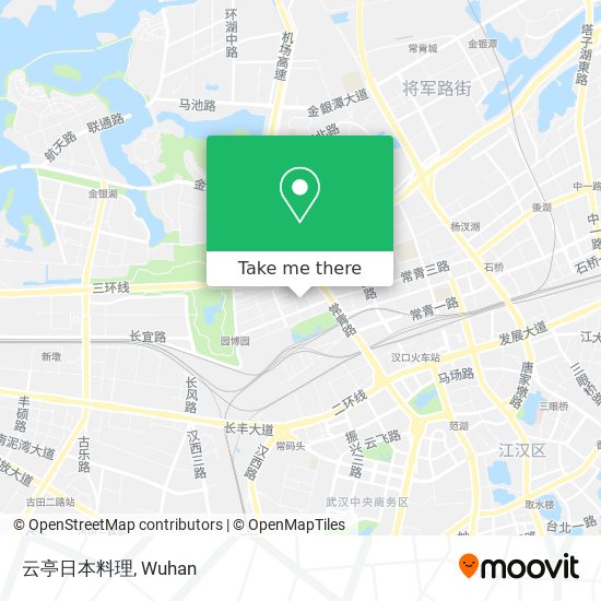 云亭日本料理 map