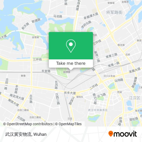 武汉冀安物流 map