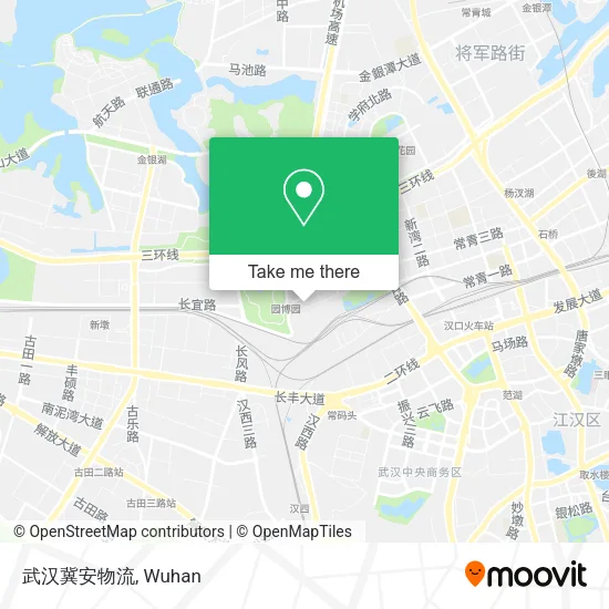 武汉冀安物流 map