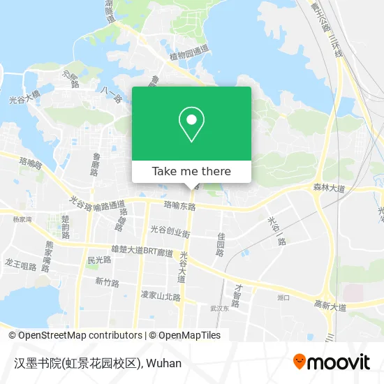 汉墨书院(虹景花园校区) map