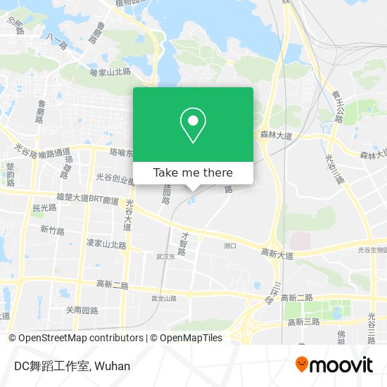 DC舞蹈工作室 map