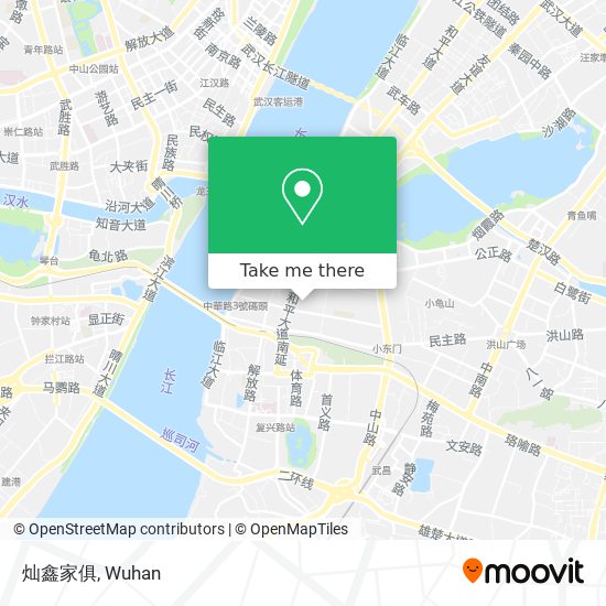灿鑫家俱 map