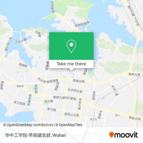 华中工学院-早期建筑群 map