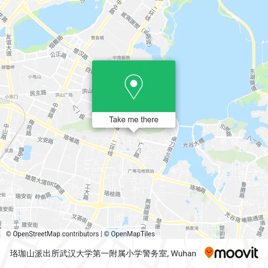 珞珈山派出所武汉大学第一附属小学警务室 map