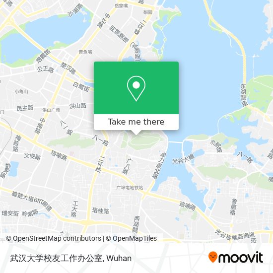 武汉大学校友工作办公室 map
