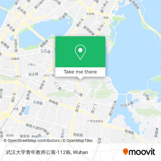 武汉大学青年教师公寓-112栋 map
