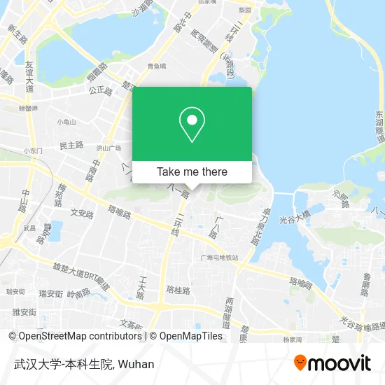 武汉大学-本科生院 map