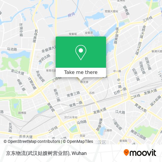京东物流(武汉姑嫂树营业部) map