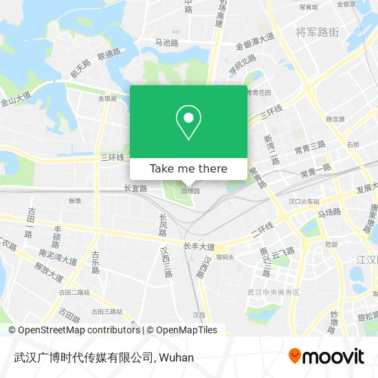武汉广博时代传媒有限公司 map