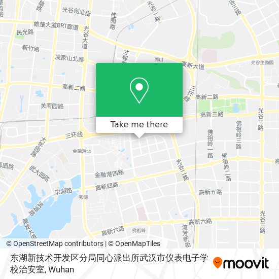 东湖新技术开发区分局同心派出所武汉市仪表电子学校治安室 map