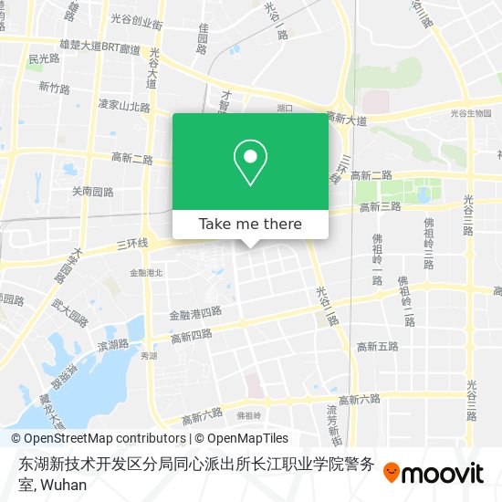 东湖新技术开发区分局同心派出所长江职业学院警务室 map