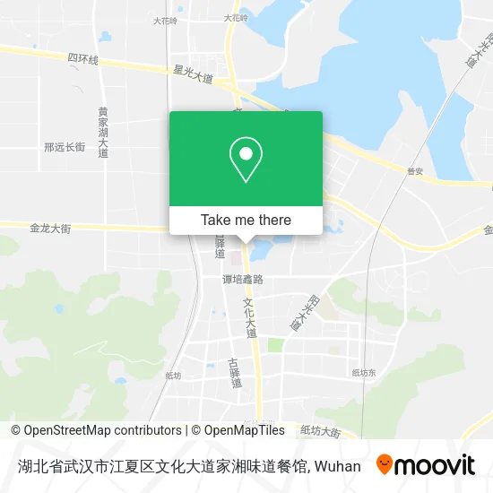 湖北省武汉市江夏区文化大道家湘味道餐馆 map