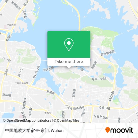 中国地质大学宿舍-东门 map