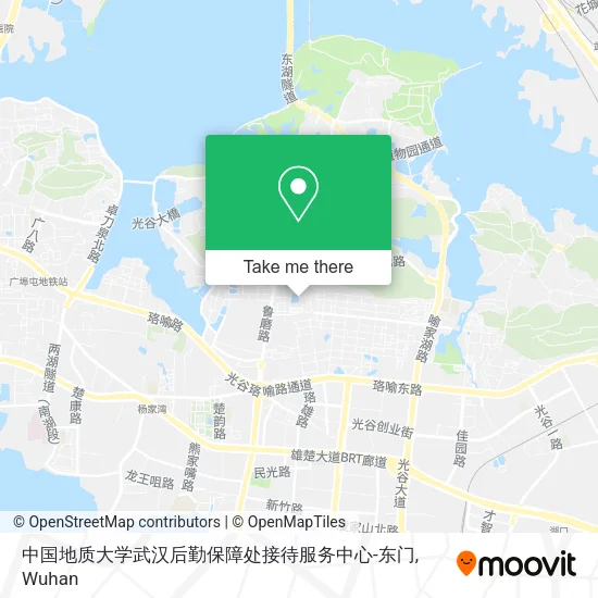 中国地质大学武汉后勤保障处接待服务中心-东门 map
