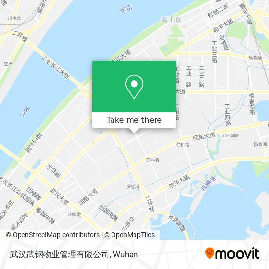 武汉武钢物业管理有限公司 map