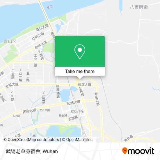 武钢老单身宿舍 map