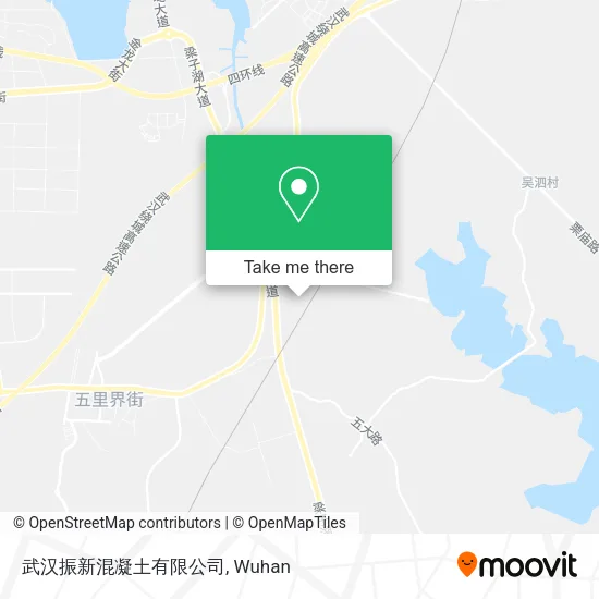 武汉振新混凝土有限公司 map