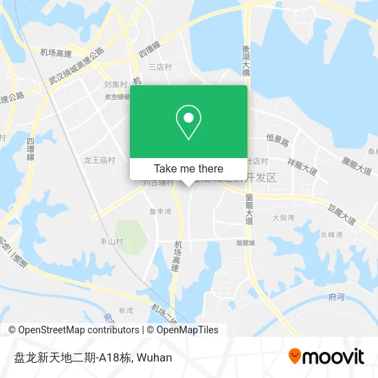 盘龙新天地二期-A18栋 map