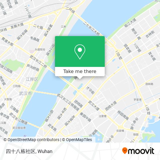 四十八栋社区 map