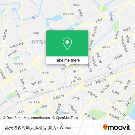 苏美道森海鲜大酒楼(后湖店) map