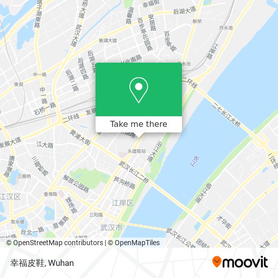 幸福皮鞋 map
