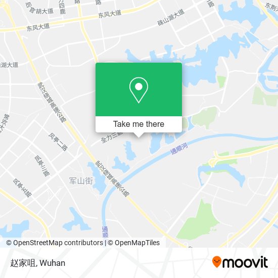 赵家咀 map
