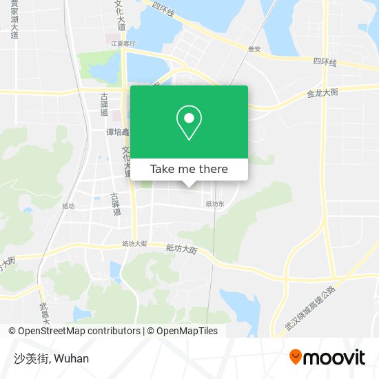 沙羡街 map