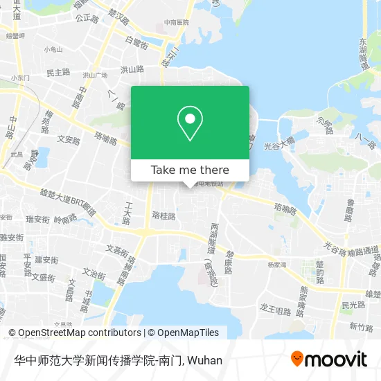 华中师范大学新闻传播学院-南门 map