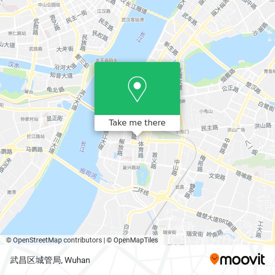武昌区城管局 map