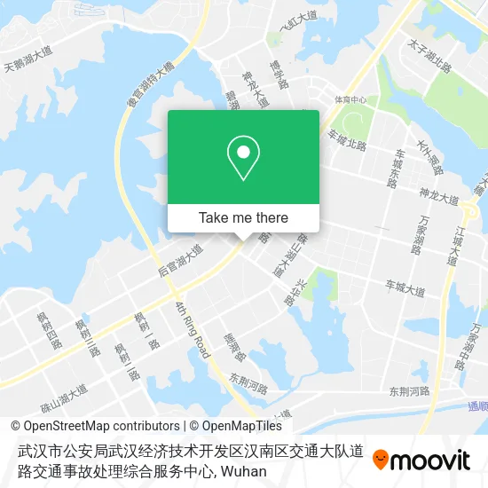 武汉市公安局武汉经济技术开发区汉南区交通大队道路交通事故处理综合服务中心 map