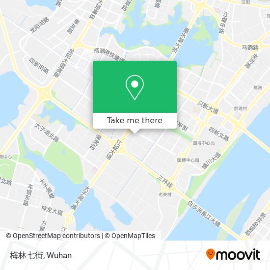 梅林七街 map