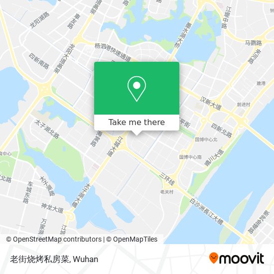 老街烧烤私房菜 map