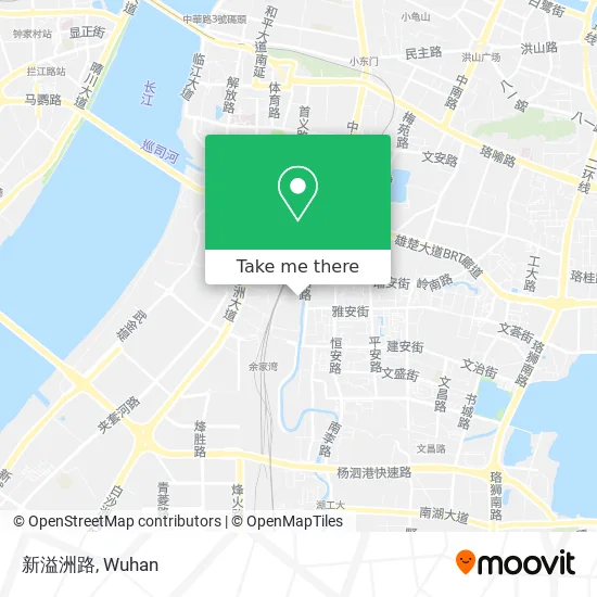 新溢洲路 map