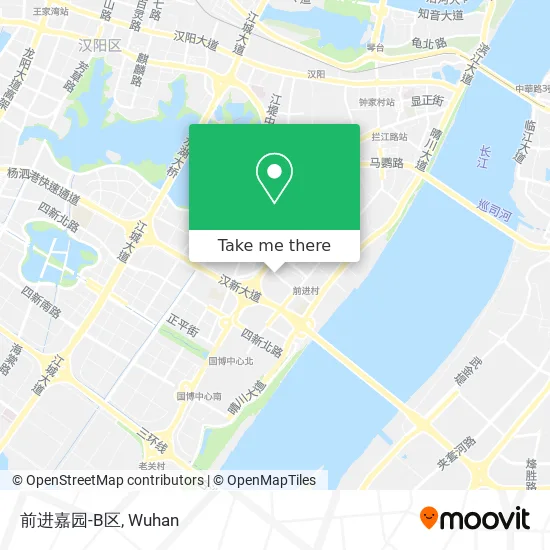 前进嘉园-B区 map