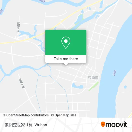 紫阳楚世家-1栋 map