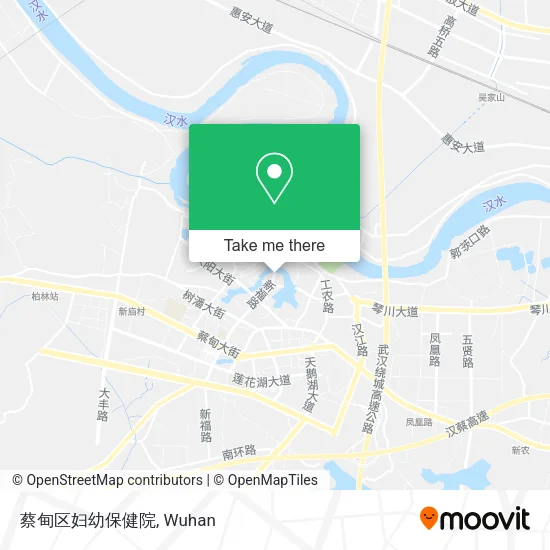 蔡甸区妇幼保健院 map