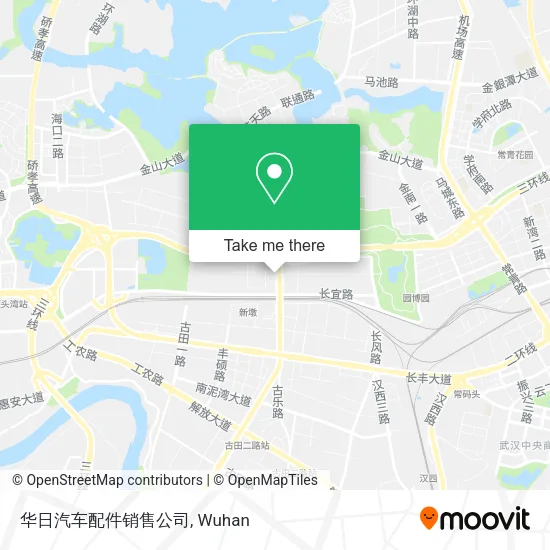 华日汽车配件销售公司 map