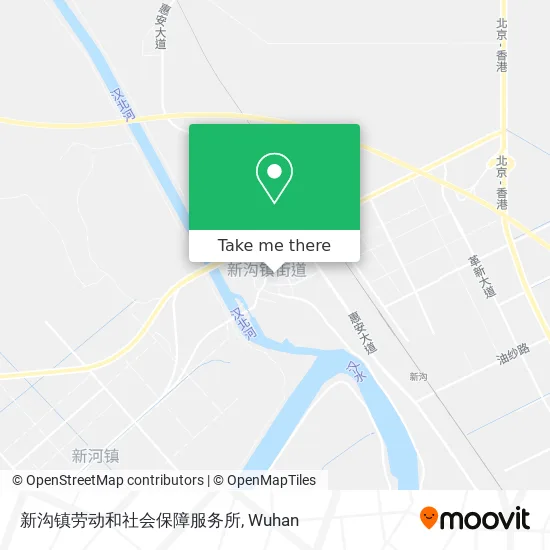 新沟镇劳动和社会保障服务所 map