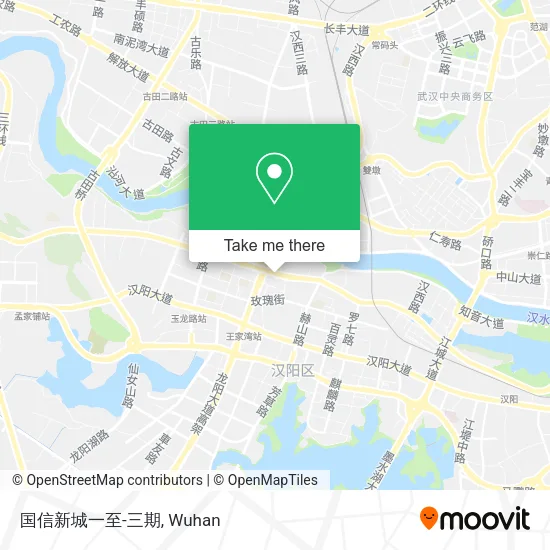 国信新城一至-三期 map