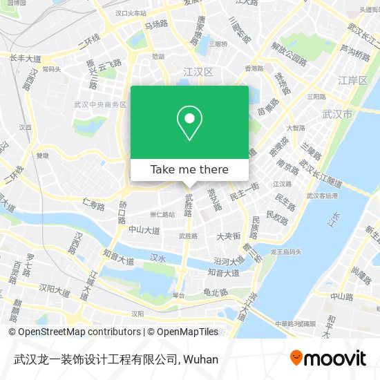 武汉龙一装饰设计工程有限公司 map