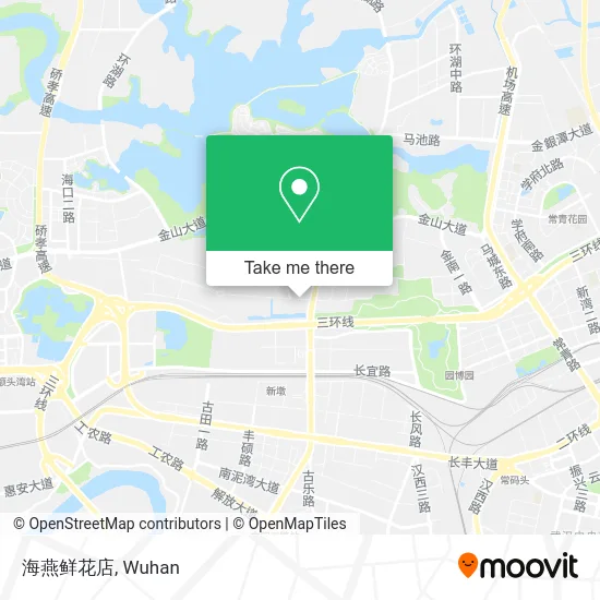 海燕鲜花店 map