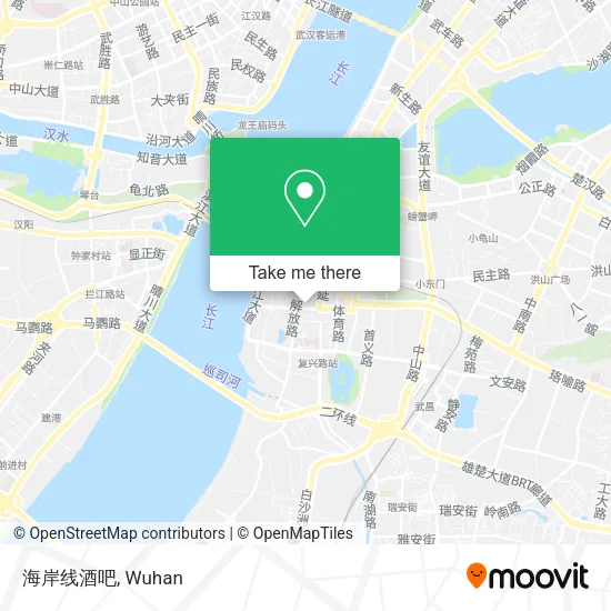 海岸线酒吧 map