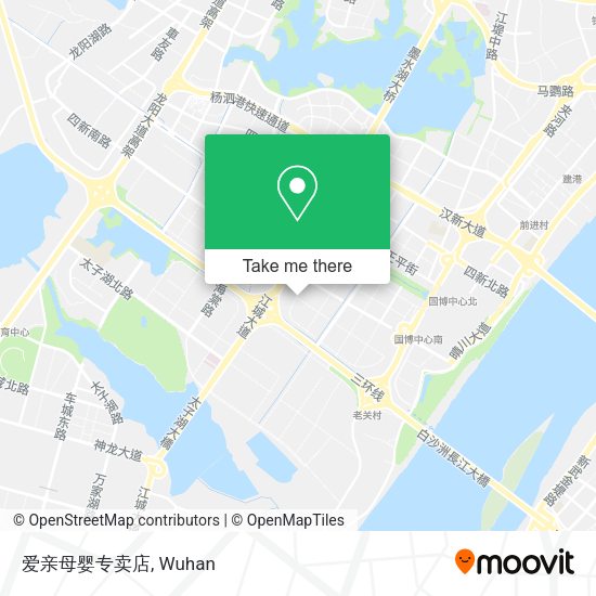 爱亲母婴专卖店 map