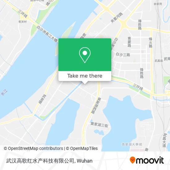 武汉高歌红水产科技有限公司 map