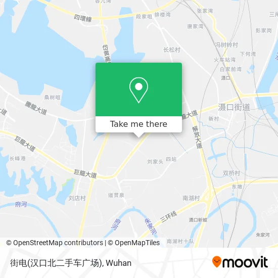 街电(汉口北二手车广场) map