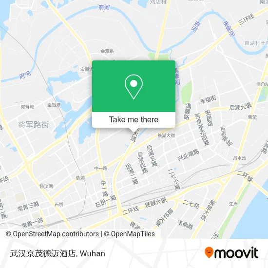 武汉京茂德迈酒店 map