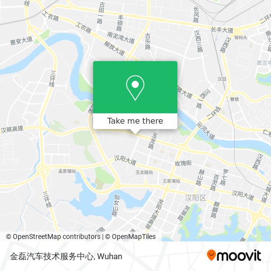 金磊汽车技术服务中心 map